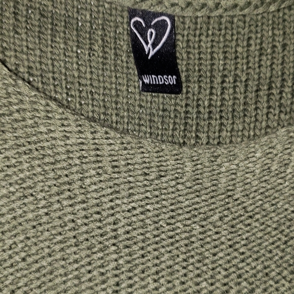 Olive green sweater - Picture 4 of 6